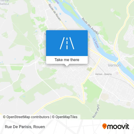 Rue De Parisis map