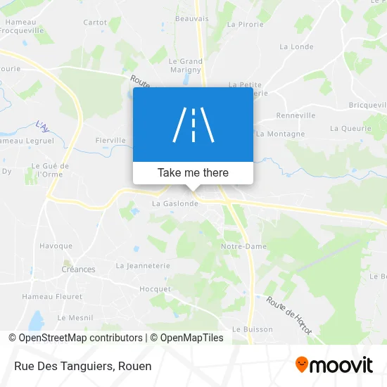 Rue Des Tanguiers map
