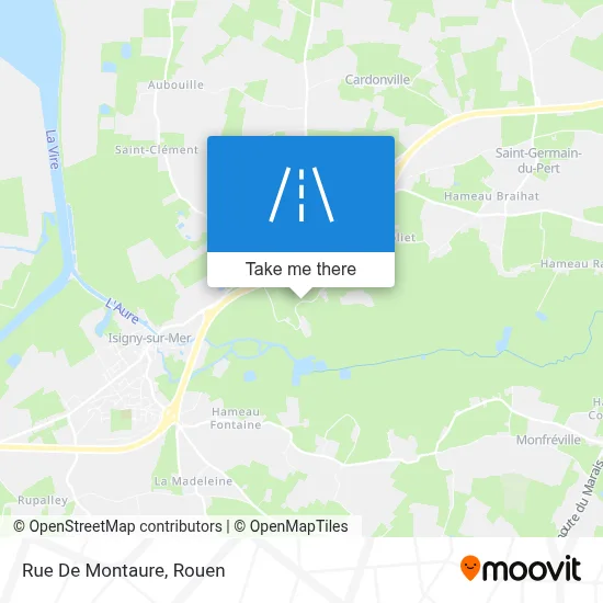 Rue De Montaure map