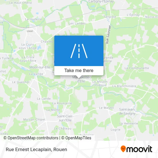 Rue Ernest Lecaplain map