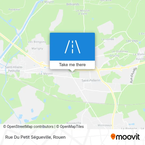 Rue Du Petit Ségueville map