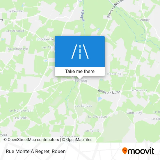 Rue Monte À Regret map