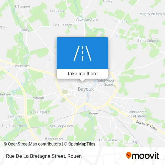 Rue De La Bretagne map