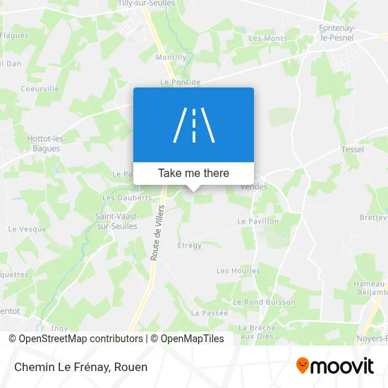 Chemin Le Frénay map