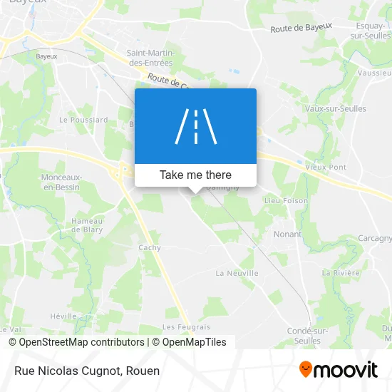 Rue Nicolas Cugnot map