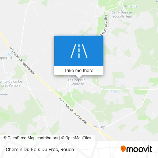 Chemin Du Bois Du Froc map