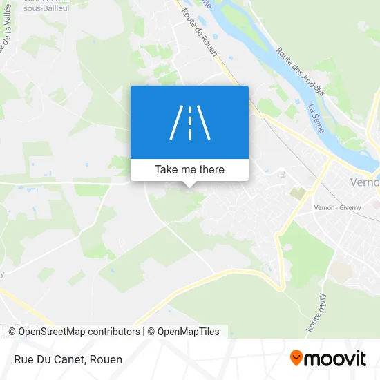 Rue Du Canet map