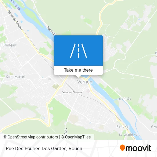 Rue Des Ecuries Des Gardes map