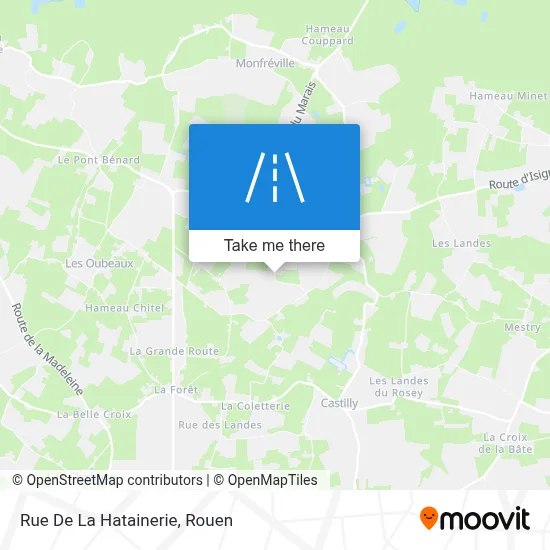 Mapa Rue De La Hatainerie
