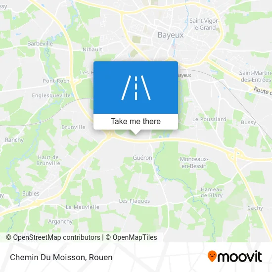 Chemin Du Moisson map