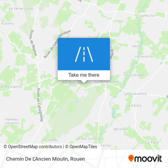 Chemin De L'Ancien Moulin map