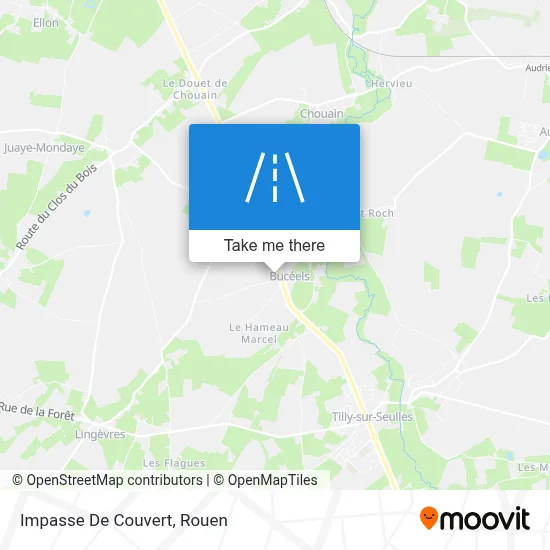 Impasse De Couvert map