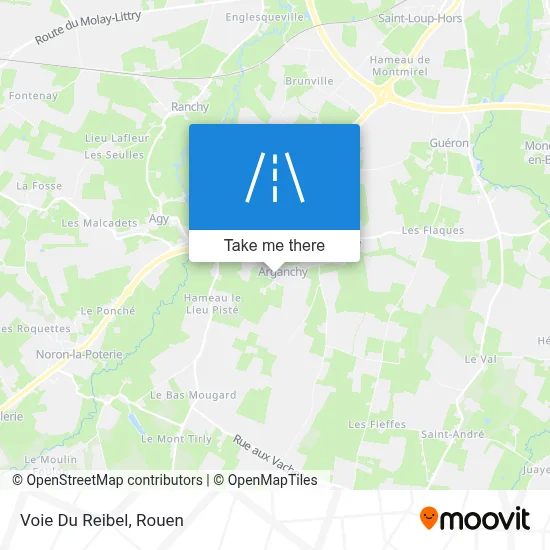 Voie Du Reibel map
