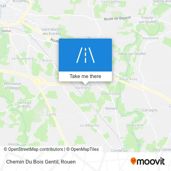 Chemin Du Bois Gentil map