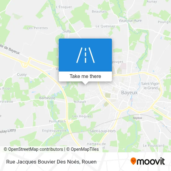 Rue Jacques Bouvier Des Noés map