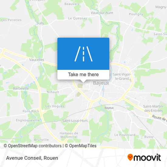 Avenue Conseil map