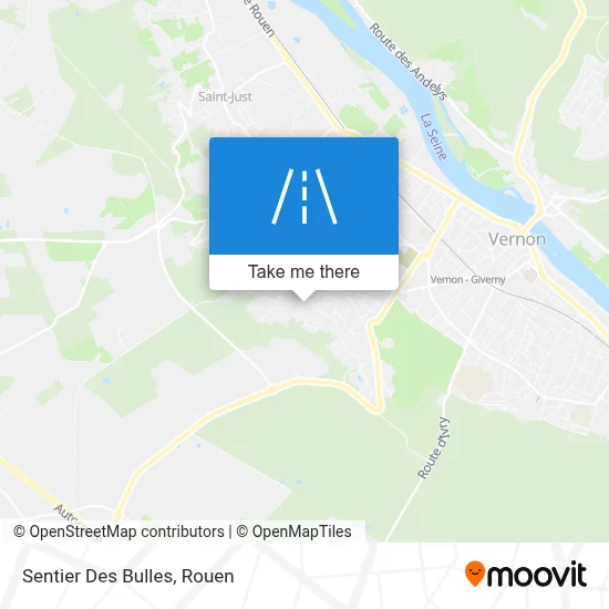Sentier Des Bulles map