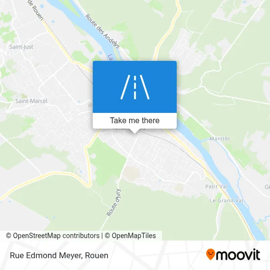 Rue Edmond Meyer map