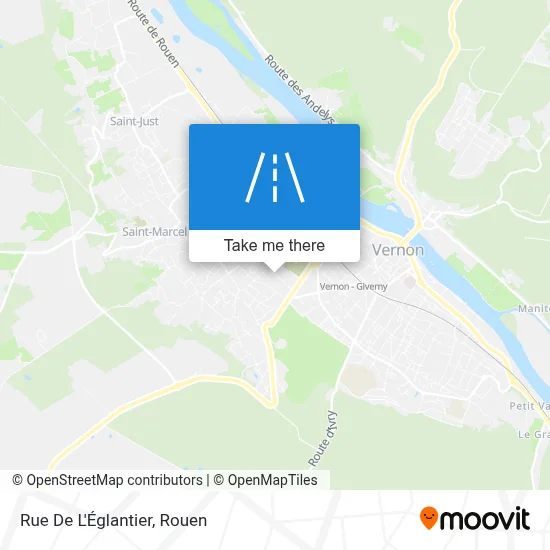 Rue De L'Églantier map