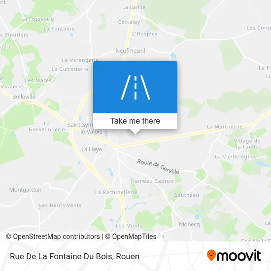 Rue De La Fontaine Du Bois map