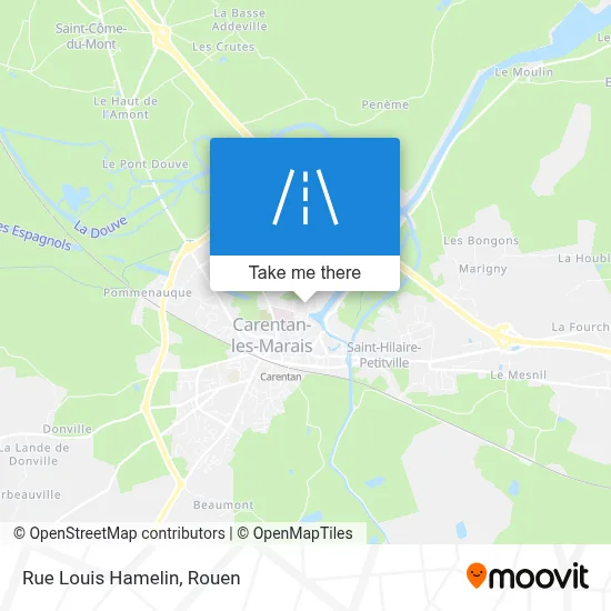 Rue Louis Hamelin map