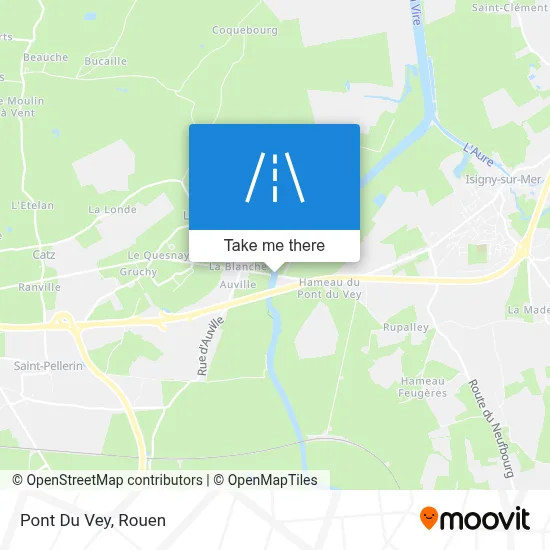 Pont Du Vey map