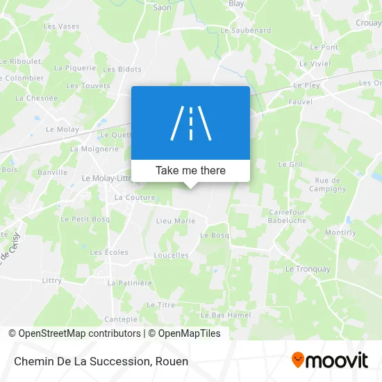 Chemin De La Succession map