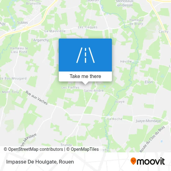 Impasse De Houlgate map
