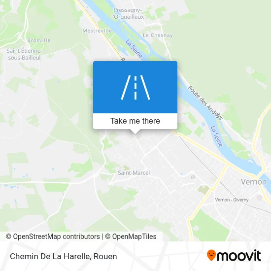 Chemin De La Harelle map