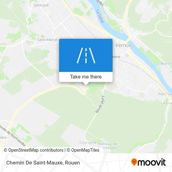 Chemin De Saint-Mauxe map