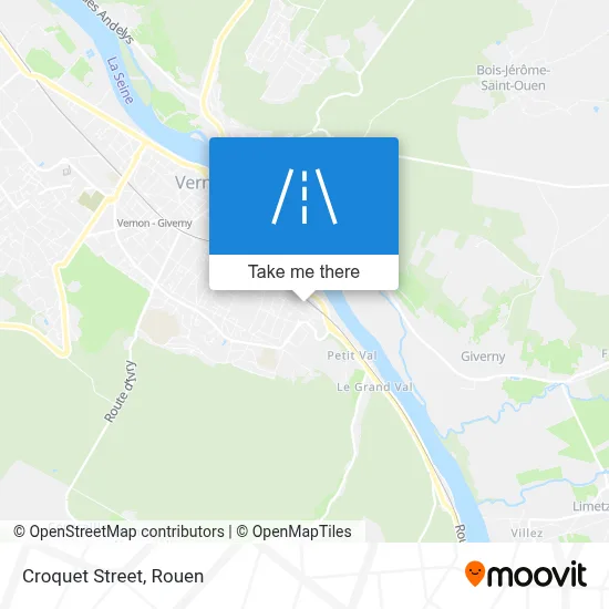 Rue Du Croquet map