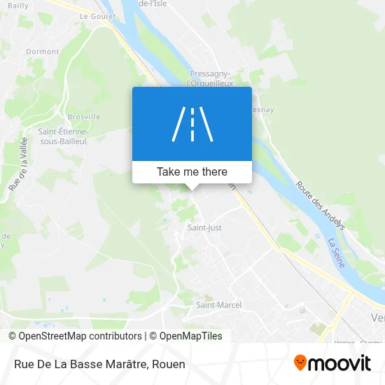Rue De La Basse Marâtre map