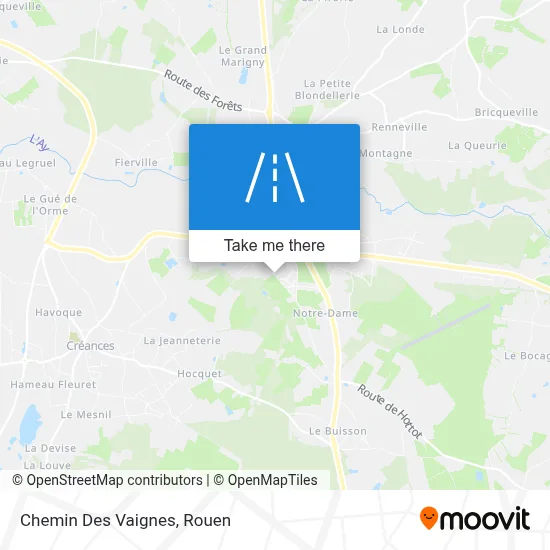 Chemin Des Vaignes map