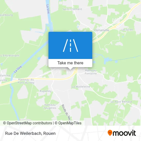 Rue De Weilerbach map
