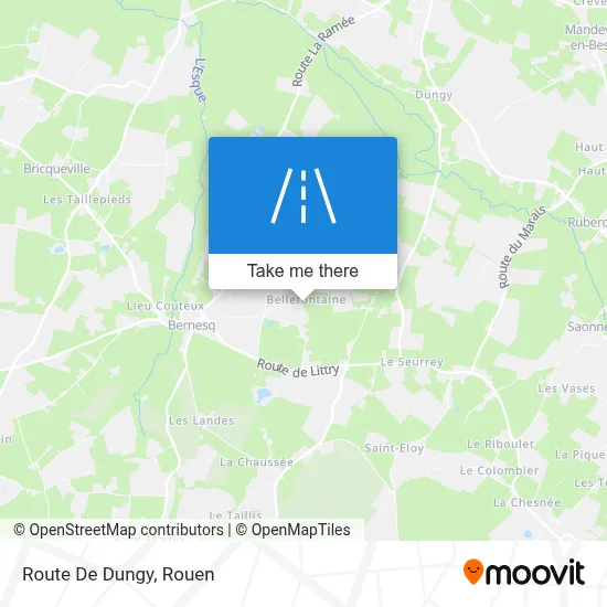 Route De Dungy map