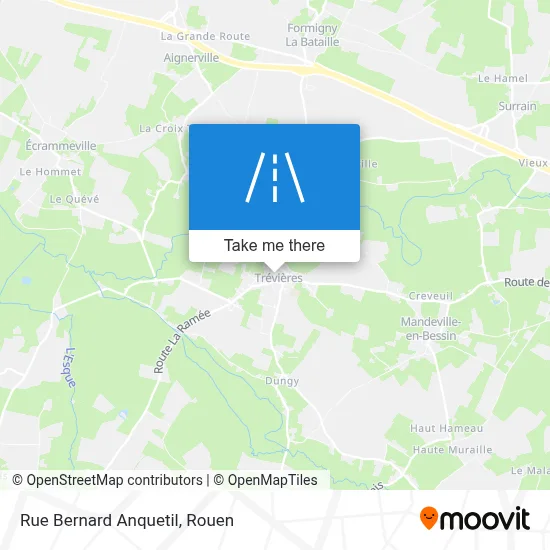 Mapa Rue Bernard Anquetil