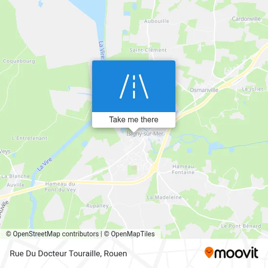 Mapa Rue Du Docteur Touraille