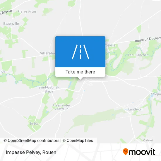 Impasse Pelvey map