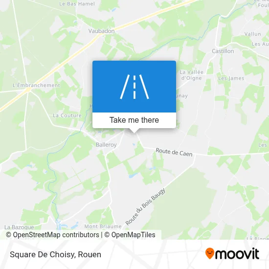 Square De Choisy map