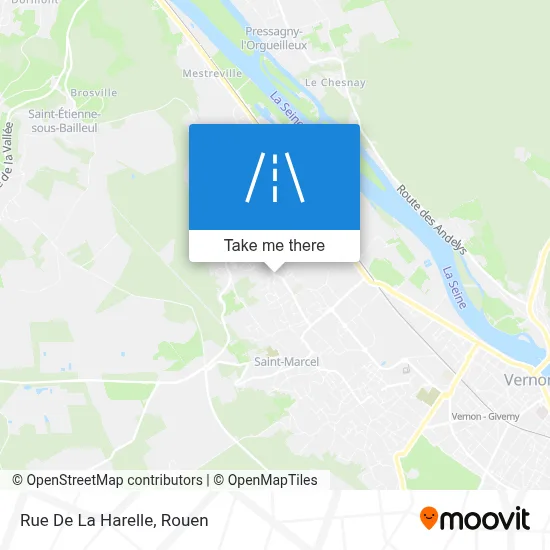 Rue De La Harelle map