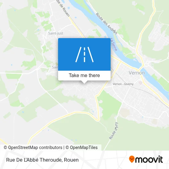 Rue De L'Abbé Theroude map