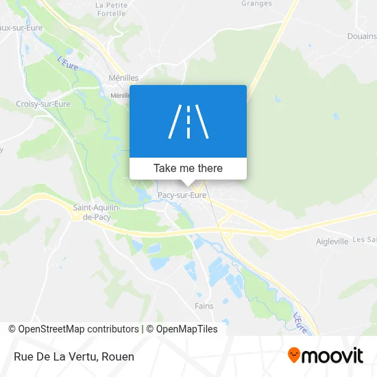 Rue De La Vertu map