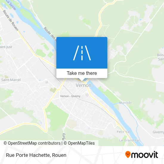 Rue Porte Hachette map
