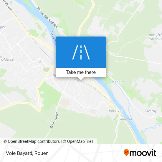 Voie Bayard map