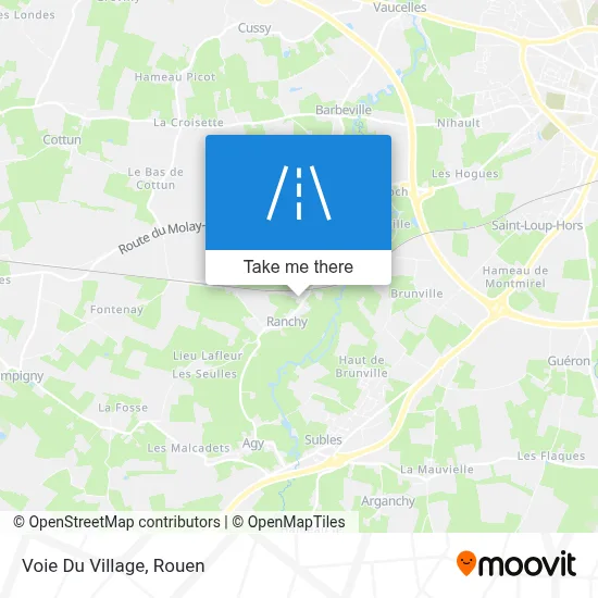 Voie Du Village map