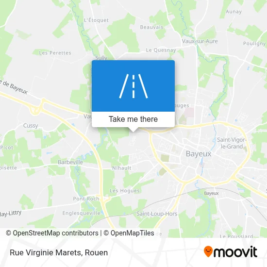 Rue Virginie Marets map