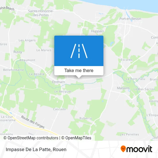 Impasse De La Patte map