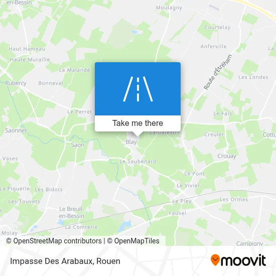 Impasse Des Arabaux map