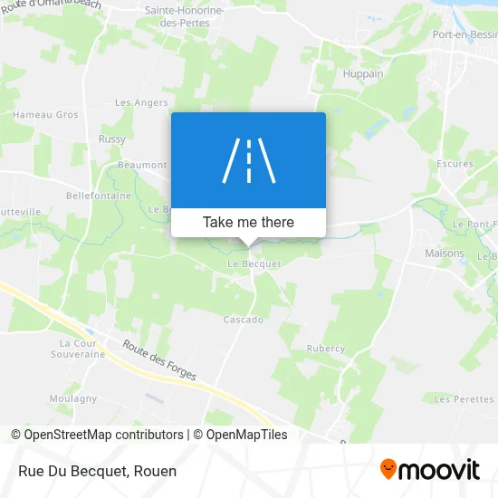 Rue Du Becquet map