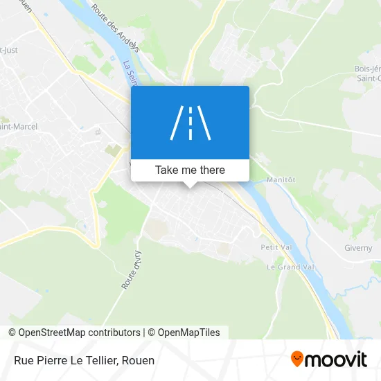 Rue Pierre Le Tellier map